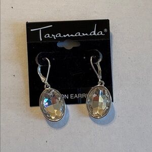 Taramanda Silver Drop Earrings